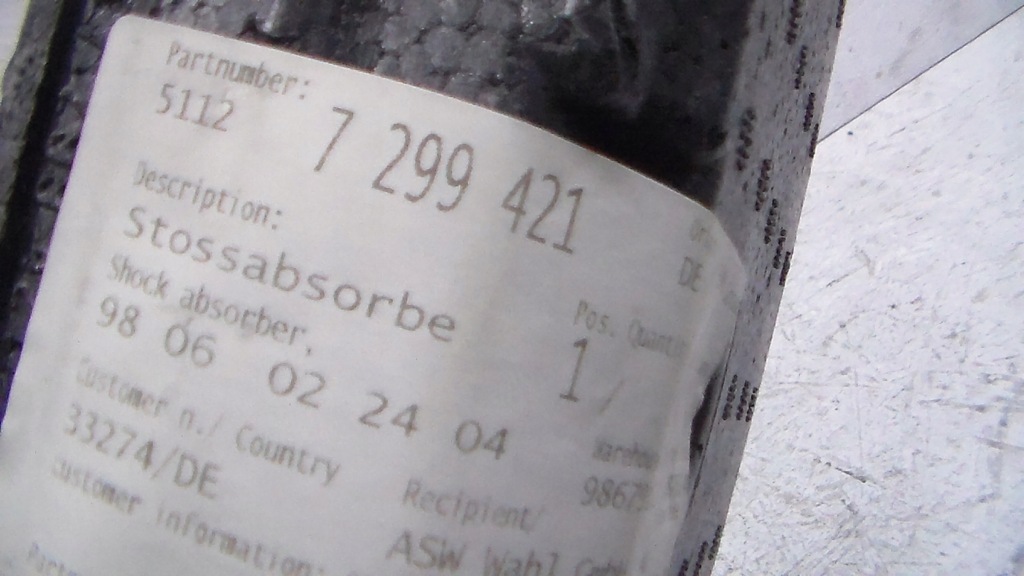 фото №5, Mini cooper r56/59 абсорбер бампера середній задня