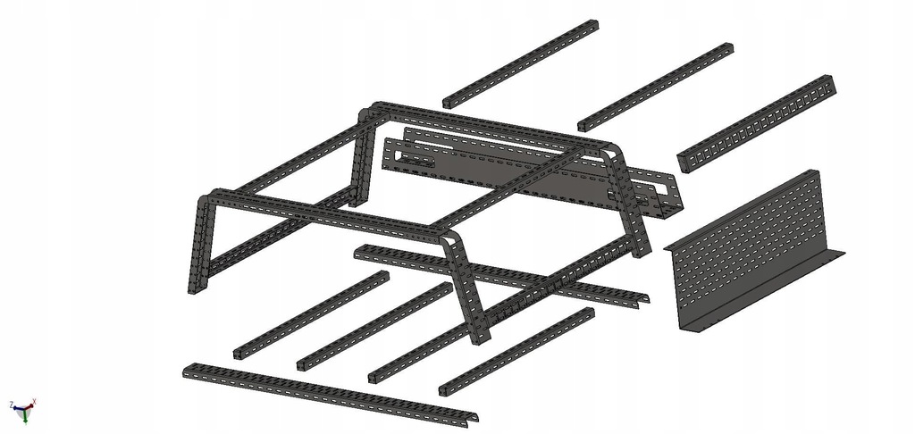 фото №5, Обшивка bed багажник vw amarok / ford ranger / raptor new gen 2022-