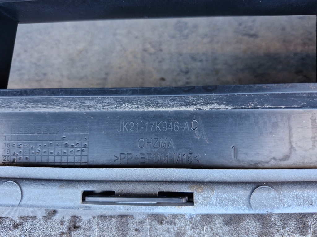 фото №9, Ford transit custom lift 17- бампер перед передний jk21-17k946-ac решётка радиатора