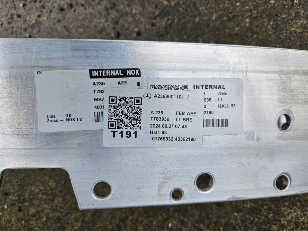 Балка перед передняя mercedes cle 236 a236 a2366200000 bardzo ładna org с Разборки