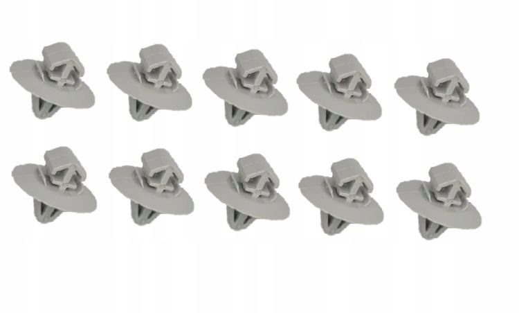 фото №1, 10x клипса накладки боковой renault kangoo master