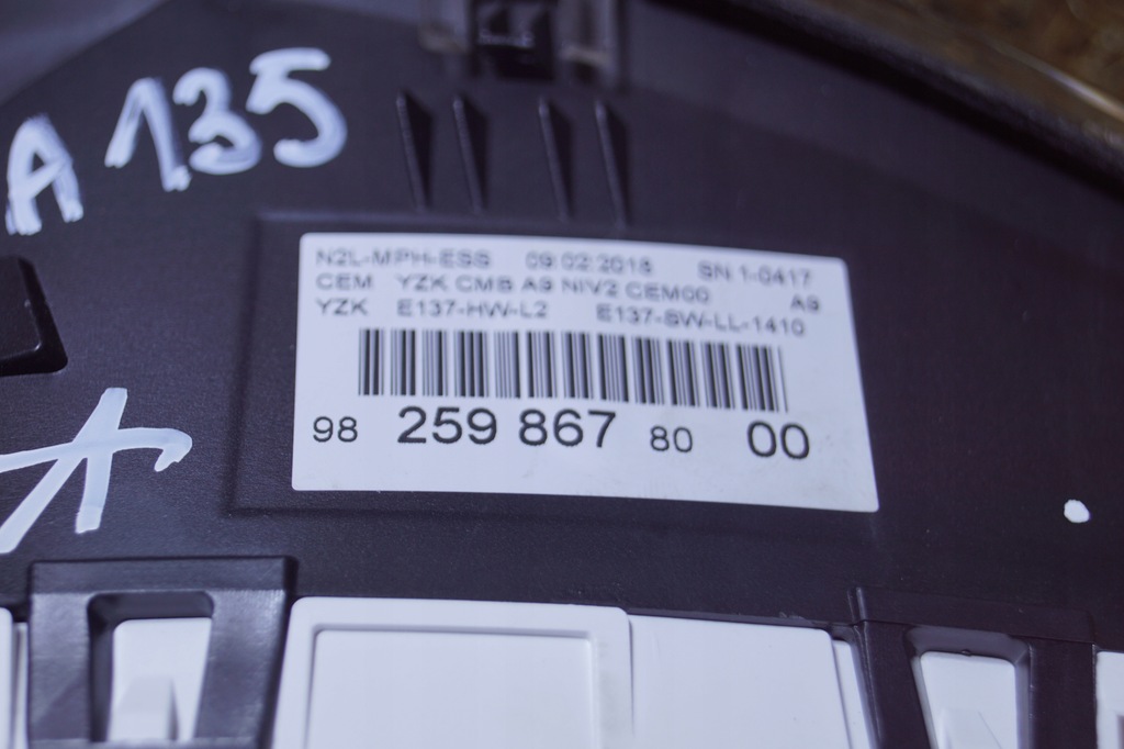 фото №8, Счетчик приборы peugeot 2008 i 9825986780