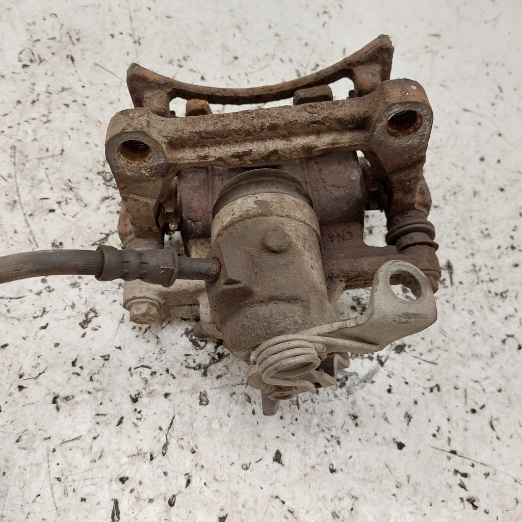 фото №9, Volkswagen vw t5 супорт гальмівний лівий задня чавунний + скоба