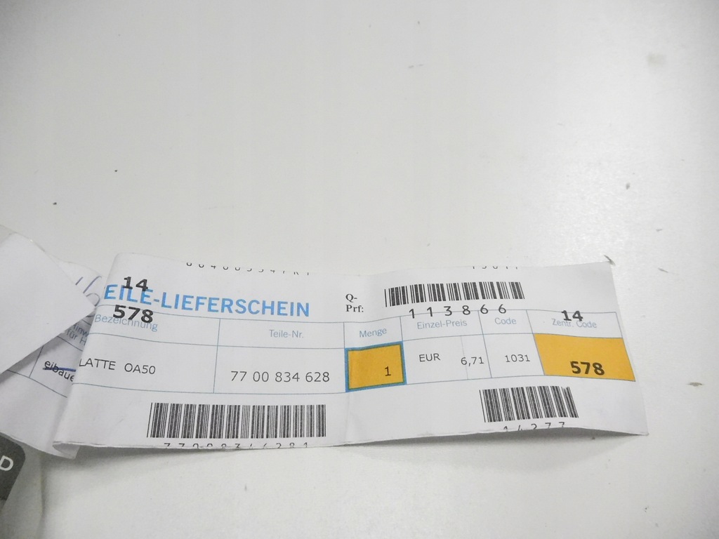 фото №8, Зачіп замка нижній renault kangoo i оригінальний номер 7700834628