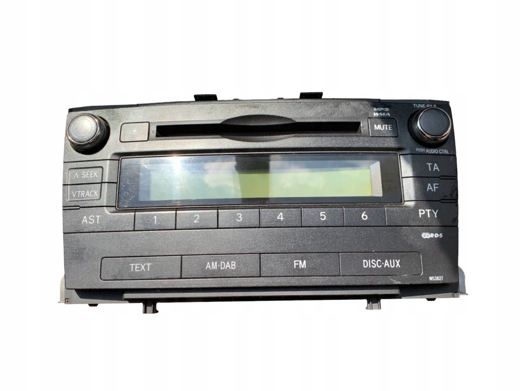 фото №1, Радіо cd заводський 86120-05140 toyota avensis