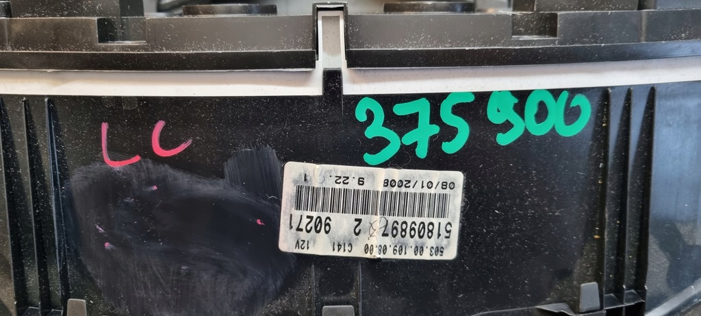 фото №8, Счетчик fiat croma lift 51803321 51809898