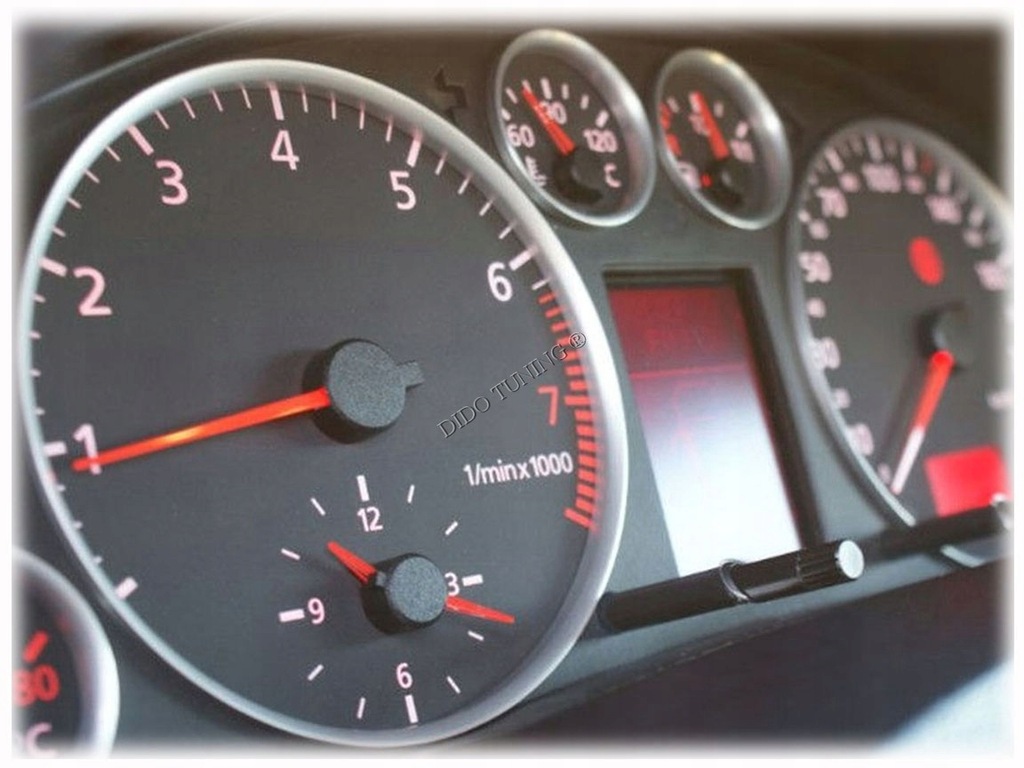 фото №11, Aluminiowe рамки na приборы audi a4 /a6 образец rs