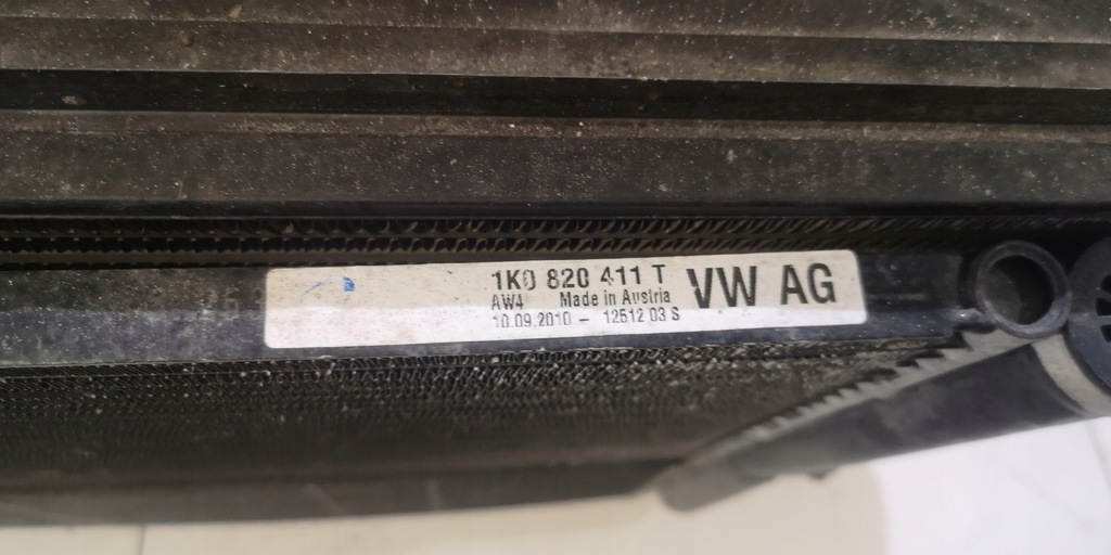 фото №5, Skoda octavia ii комплект радіатор vrs 2.0 tfsi