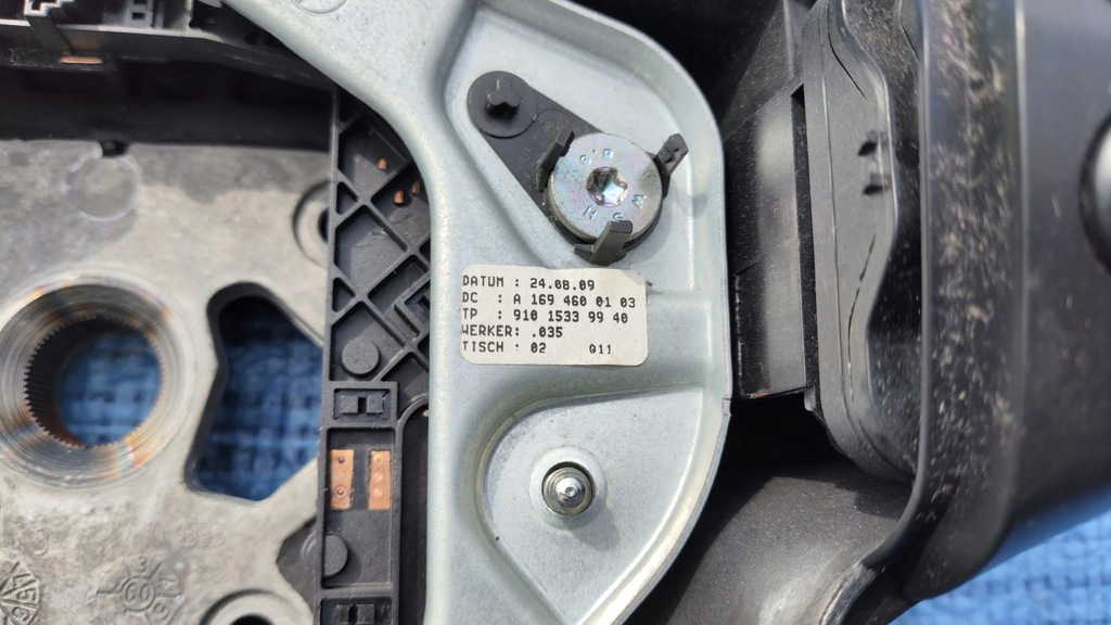 фото №9, Воздуховод переключатель мультифункция mercedes w169 a169 lift