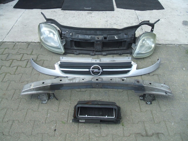 фото №9, Opel vivaro a капот крыло бампер перед радиатор лампы eu усилитель