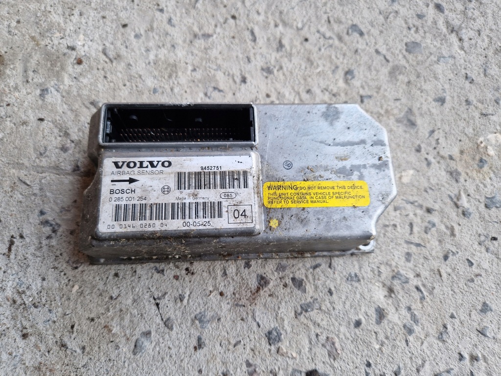 фото №1, Модуль датчик подушек подушка безопасности volvo s80 i 9452751