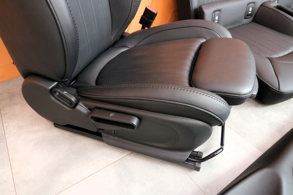 фото №9, Mini f57 салон сидіння з підігрівом isofix шкіра карбон black harman