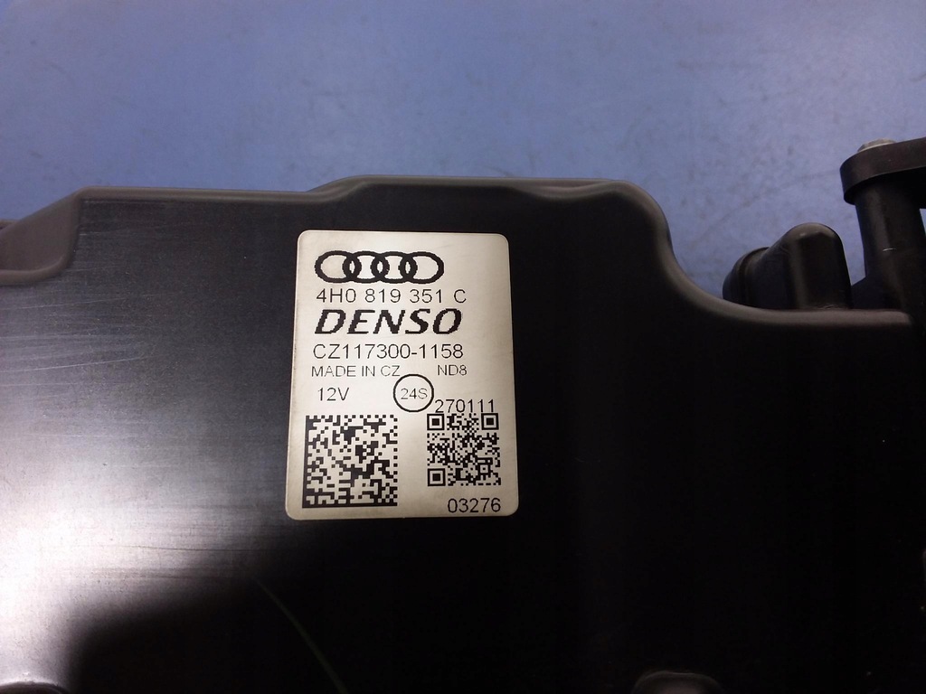 фото №7, Audi a8 d4 отопитель задняя воздуходувка 4h0819351c