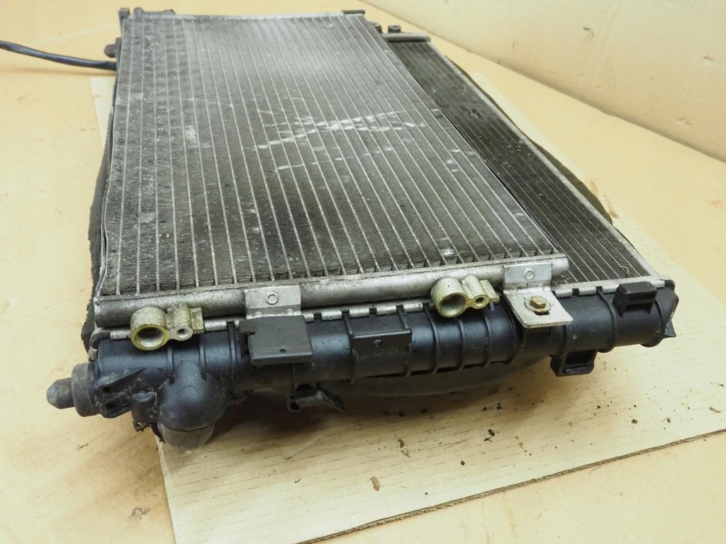 фото №15, Mini cooper r50 1.6b 2005r комплект радиатор вентилятор