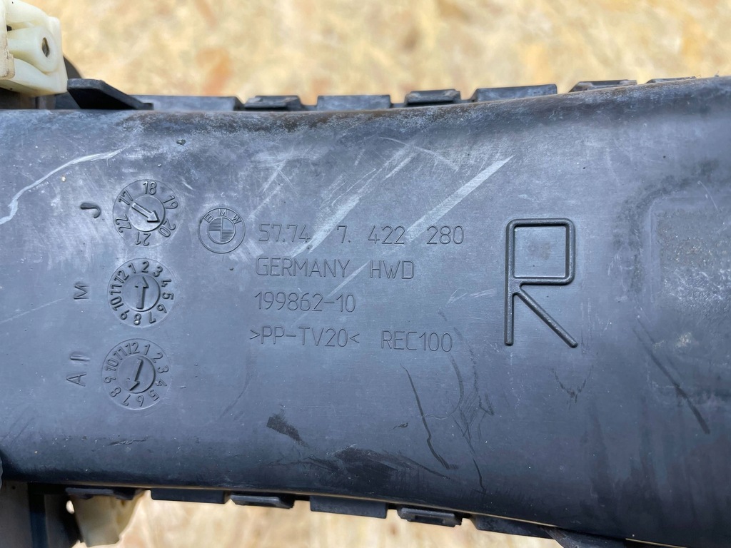 фото №9, Впуск воздухозаборник шланг канал воздуха правый bmw 3 g20 g21 7422280