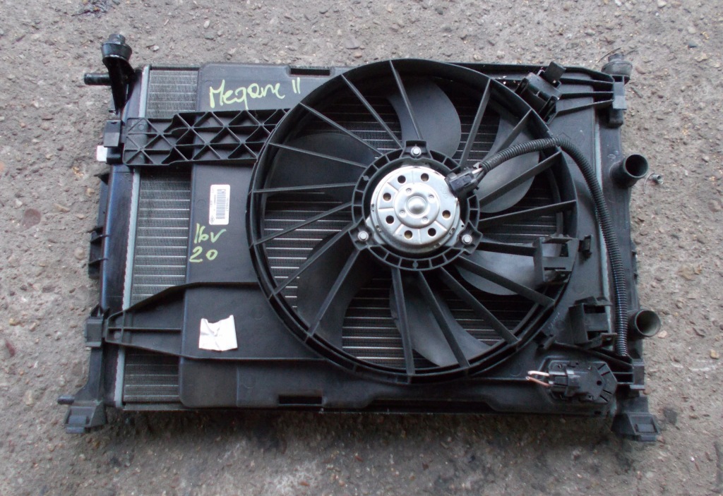 Купить Renault megane 2 кабриолет  2.0 07r вентилятор радиатор 8200680823