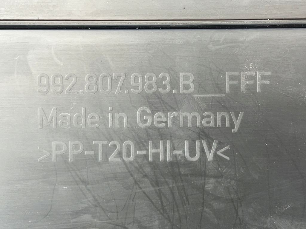 фото №16, Porsche 911 992 carrera бампер дифузор задня версія usa новий