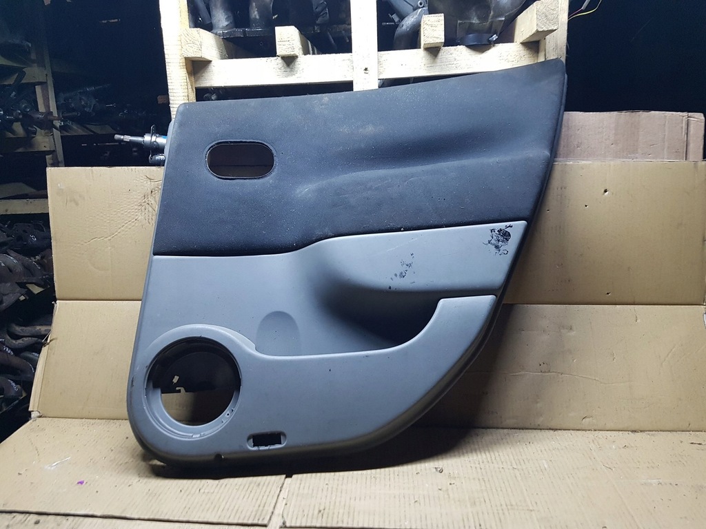 фото №1, Обшивка обивка дверь задняя правый renault scenic ii