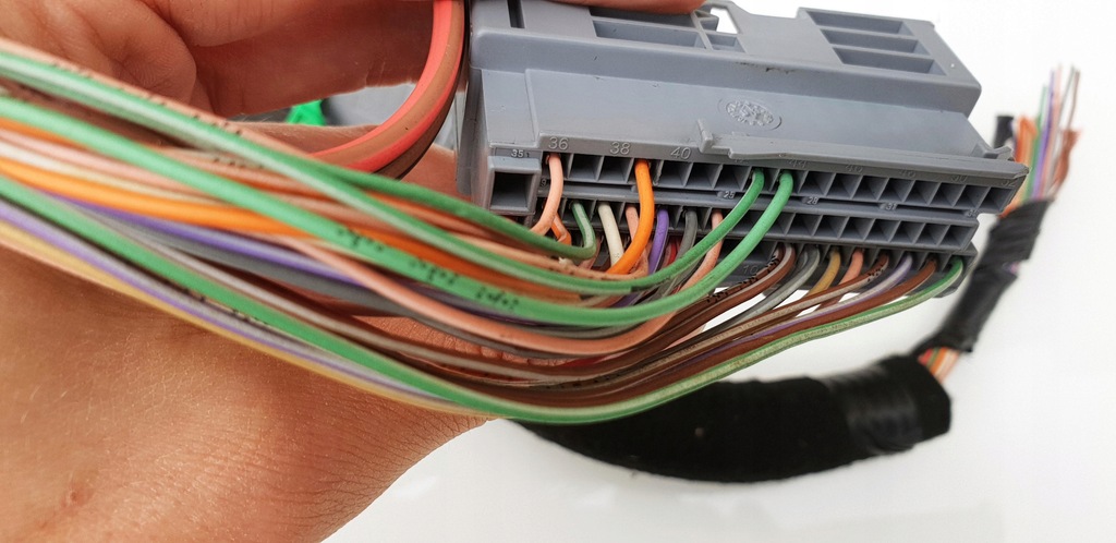 фото №10, Renault megane scenic 2 ii штекер колодка r2 джгут pod сидіння сидіння сіра