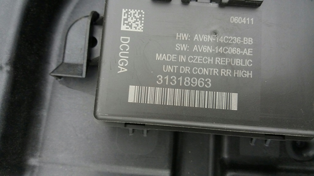 фото №1, Volvo s60 ii 2011r модуль двері лівий задня 31318963