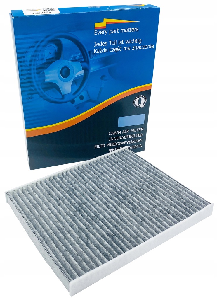 фото №1, Фільтр салонний вугільний kraft ford fiesta vii 7 mk7