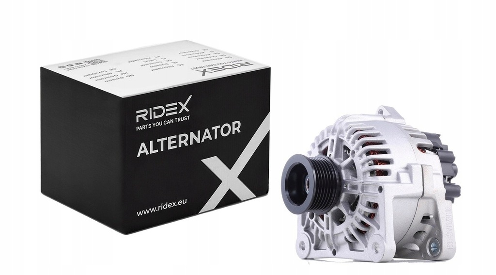 фото №2, Ridex 4g0792 генератор генератор 110a 12v do renault twingo ii cn0
