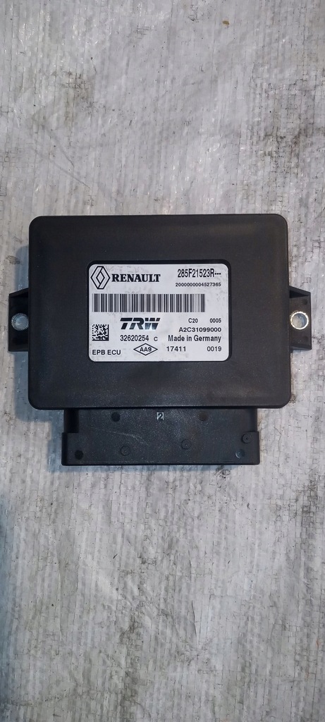 фото №1, Renault scenic iii модуль гальма ручного 285f21523r