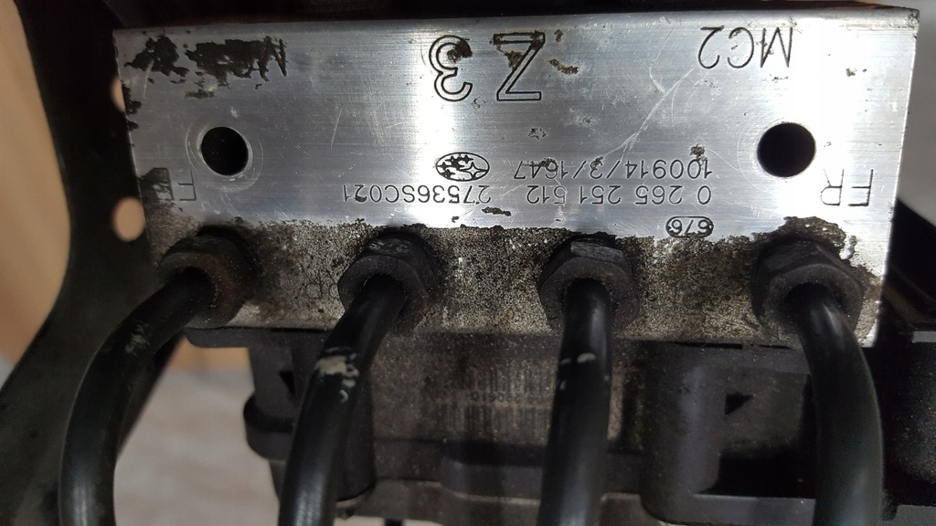 фото №6, Subaru forester 3 iii sh 2.0d 08-11 насос abs блок управления модуль