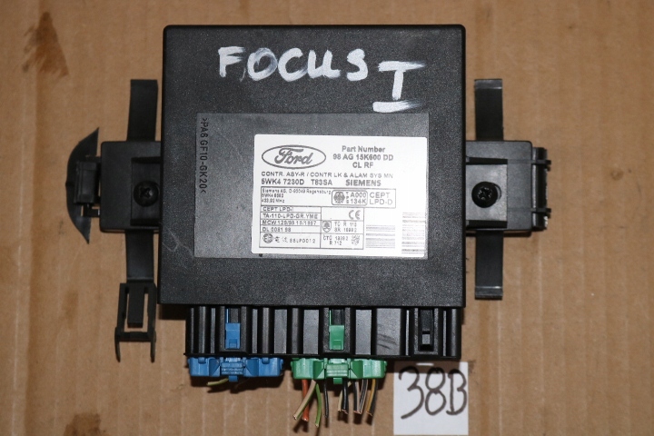 фото №1, Ford focus mk1 модуль комфорту 98ag15k600dd 5wk47230d