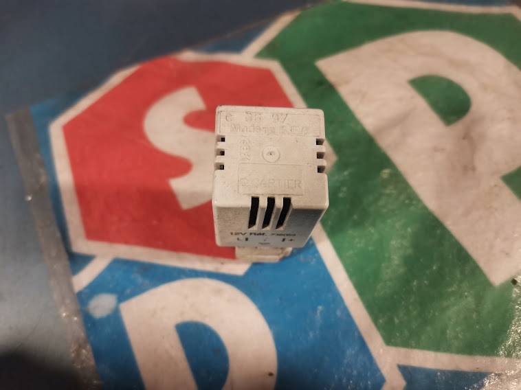 фото №1, G.cartier реле peugeot citroen 12v 736059