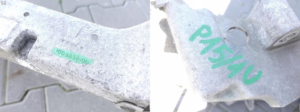 Tesla model s 12-16 ремінь підсилювач передній перед Оригінал