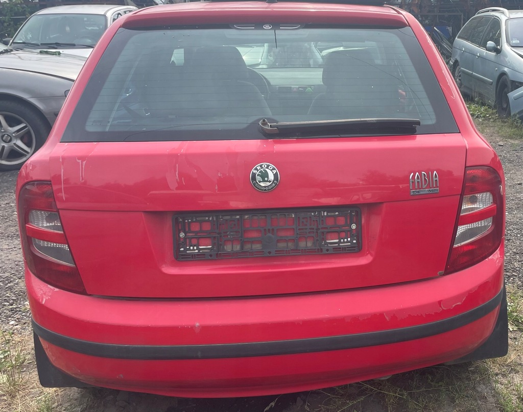 фото №5, Skoda fabia lift цвет 8180 бампер перед комплект