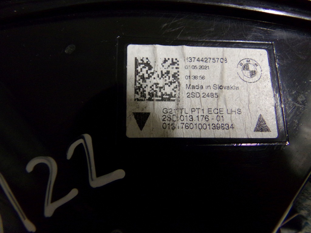 фото №5, Bmw 3 g21 лампа левый задняя 7442757