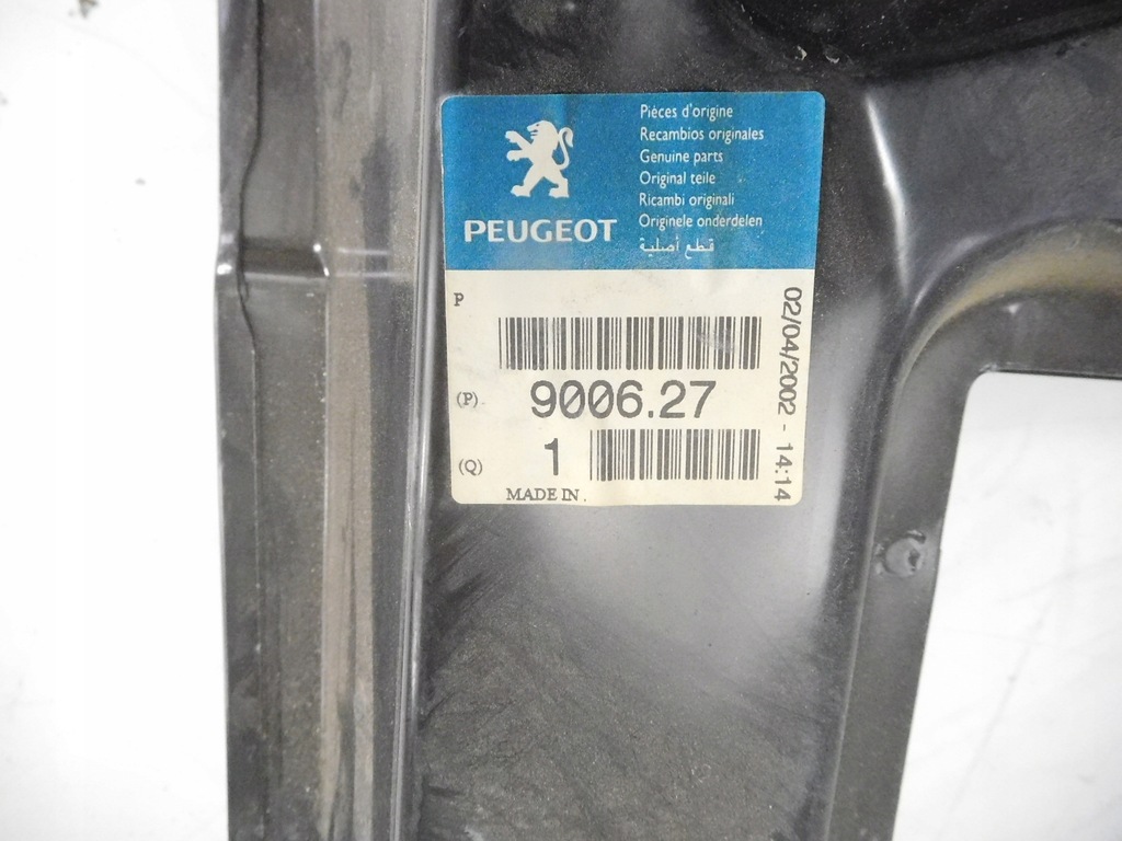 фото №16, Дверь сдвижные задние левая fiat ulysse peugeot 806 оригинальный номер 9006.27