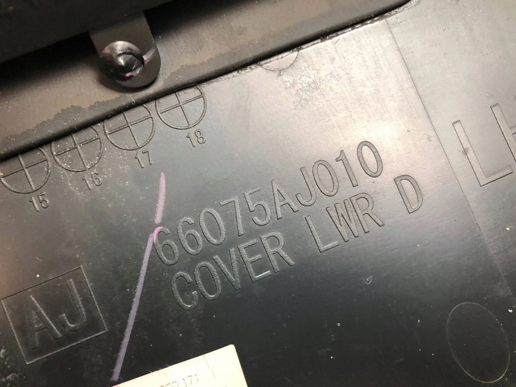 фото №6, Subaru outback iv legacy v 2010r защита pod руль панели приборной панели