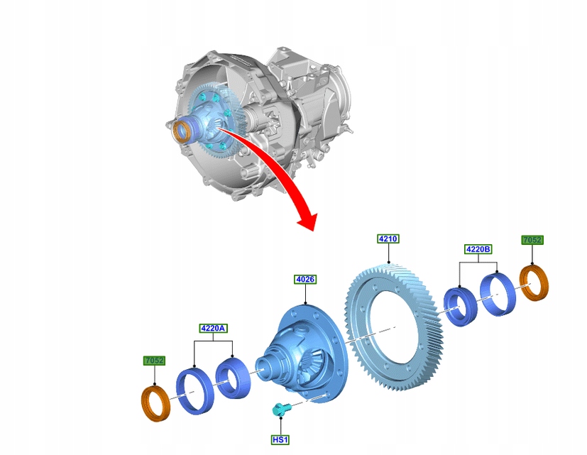 фото №15, Ущільнювач піввісь ford 55mm механічна коробка передач