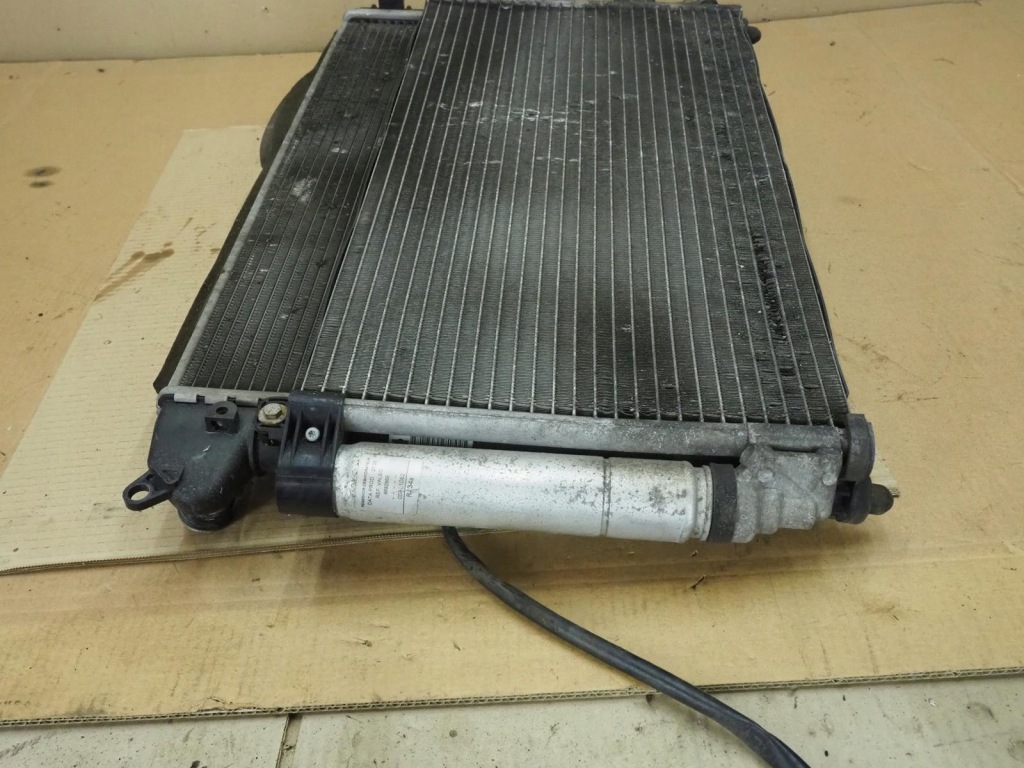 фото №12, Mini cooper r50 1.6b 2005r комплект радиатор вентилятор