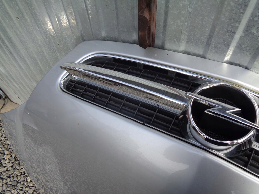 фото №3, Капот передня + решітка радіатора решітка радіатора opel vectra c 02-