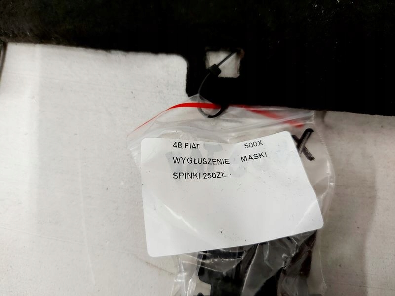 фото №6, Fiat 500x шумоизоляция капот клипсы