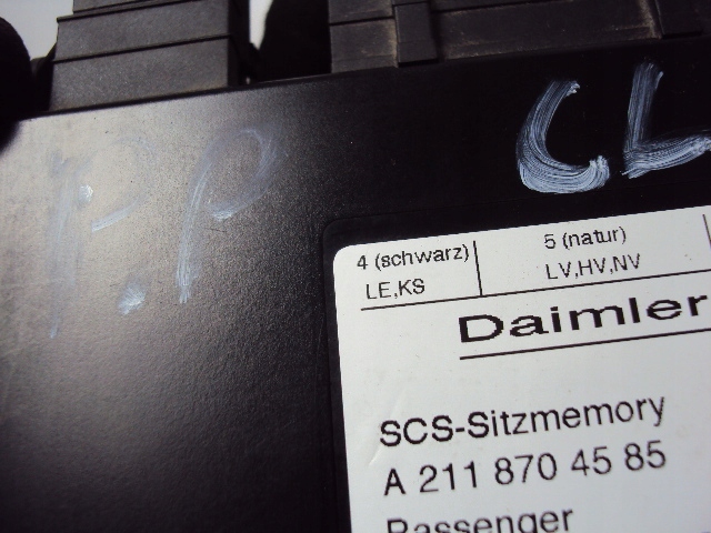 фото №3, Модуль сидіння правий перед mercedes cls w219