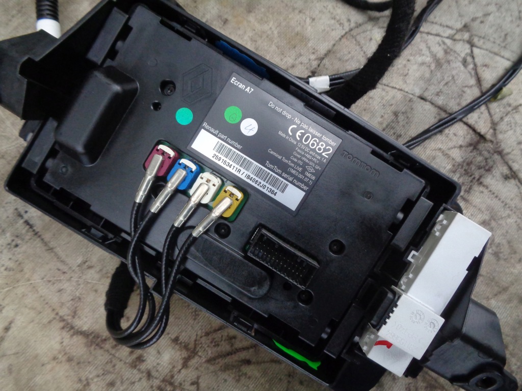 фото №4, Екран дисплей навігації renault megane 3 lift