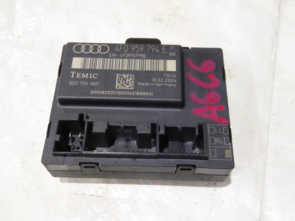 фото №1, Модуль двері задня правий audi a6 c6 04-08 4f0959794e