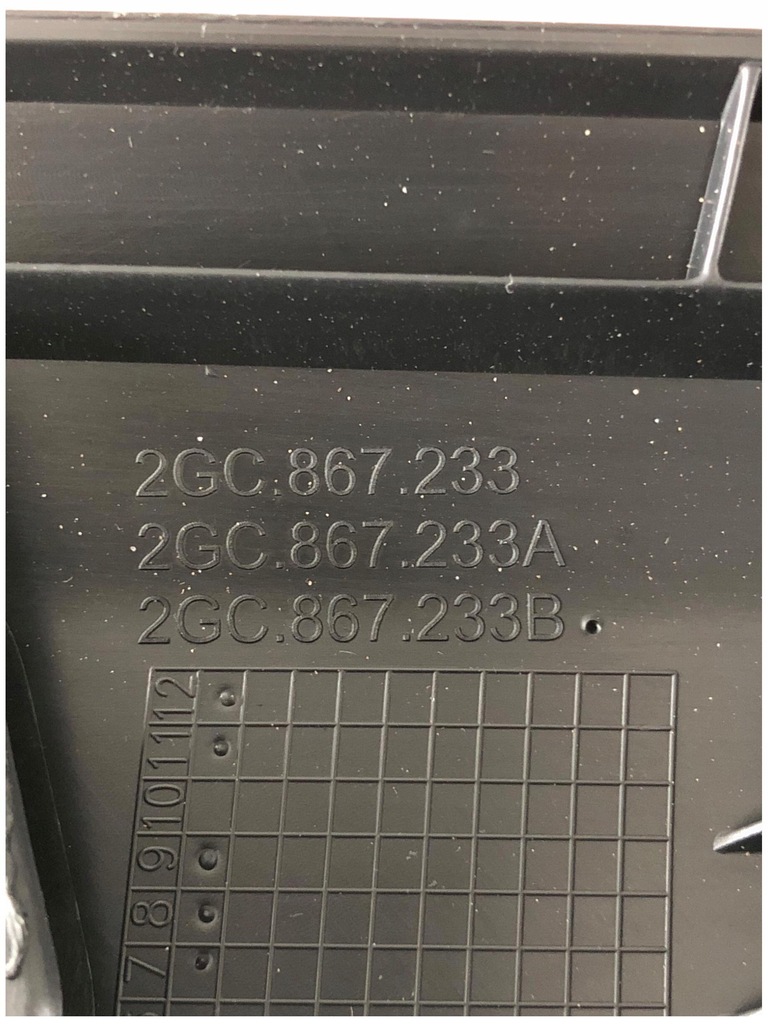 фото №3, Vw t-roc cabrio защита стойка левая 2gc867233