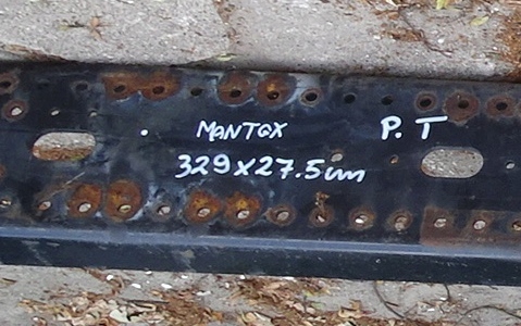 фото №7, Man tgx e4 e5 рама права bok рами 329x27.5 cm #136