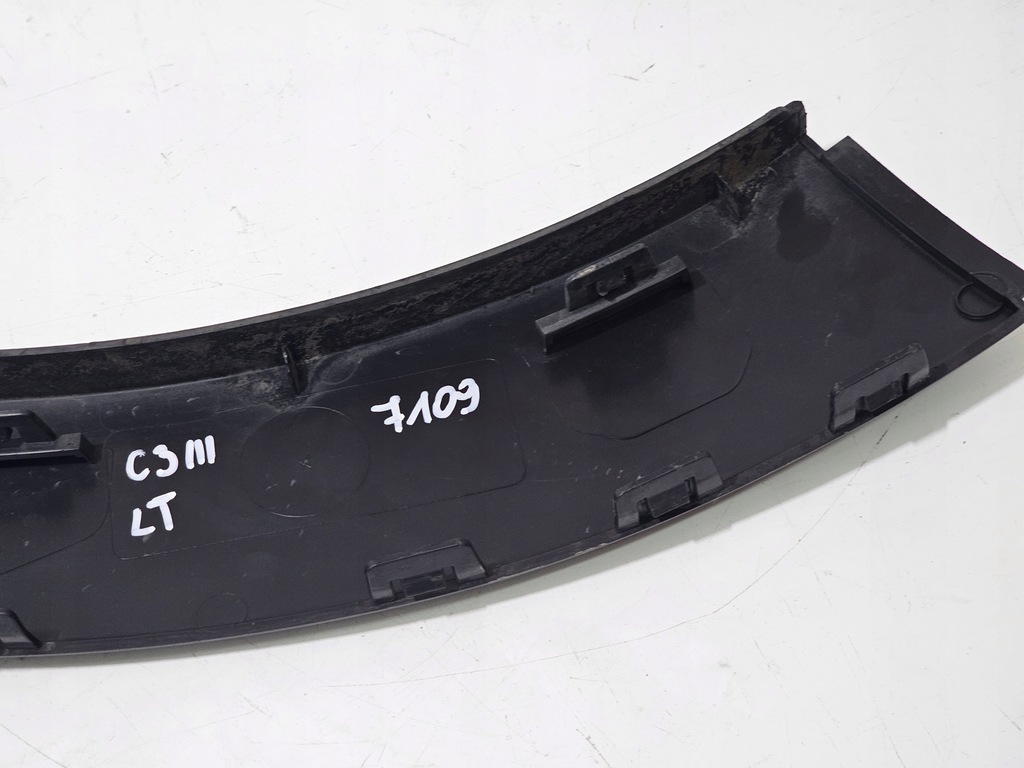 фото №7, Молдинг бампера левый задняя накладка citroen c3 iii 16- #7109