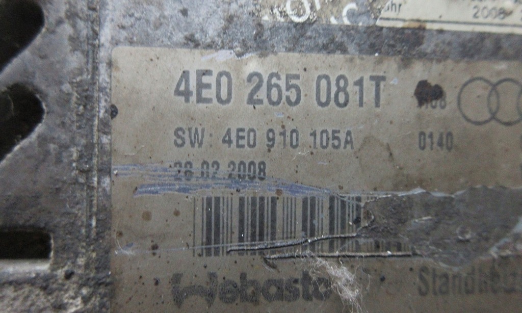 фото №5, Audi a8 d3 webasto 4e0265081t обігрівач стояночний