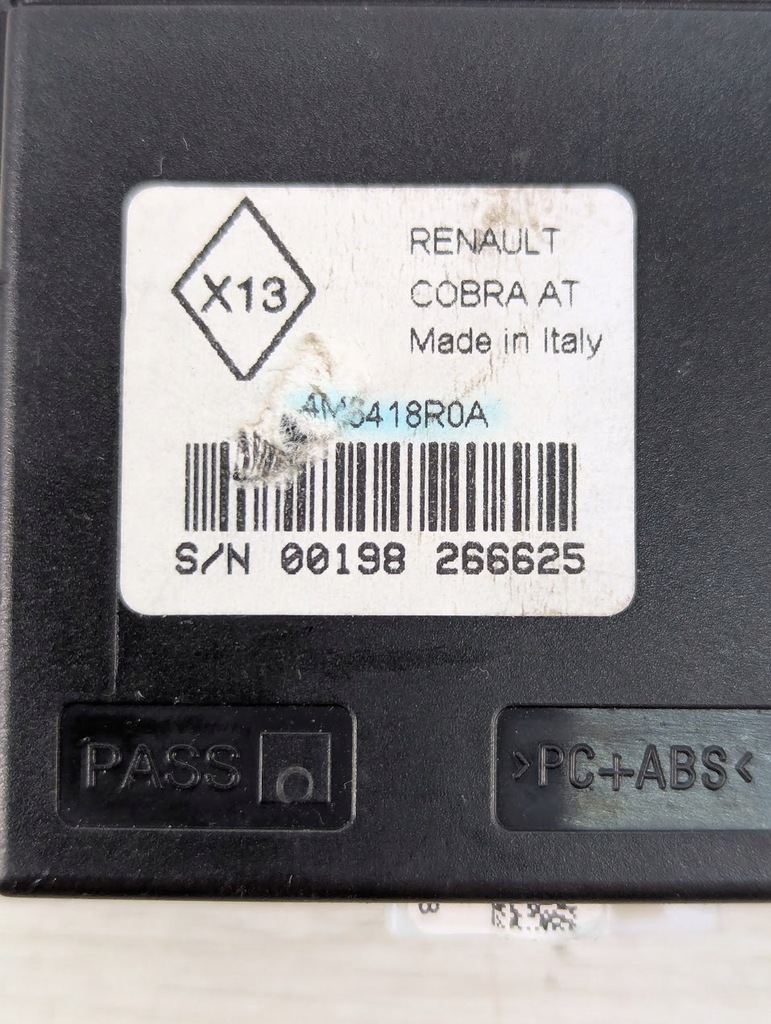 фото №5, Модуль блок керування сигналізація renault megane iii 4m5418r0a