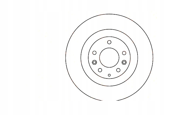 фото №1, Trw гальмівні диски гальмівні 2szt mazda перед cx-7 cx-9 07