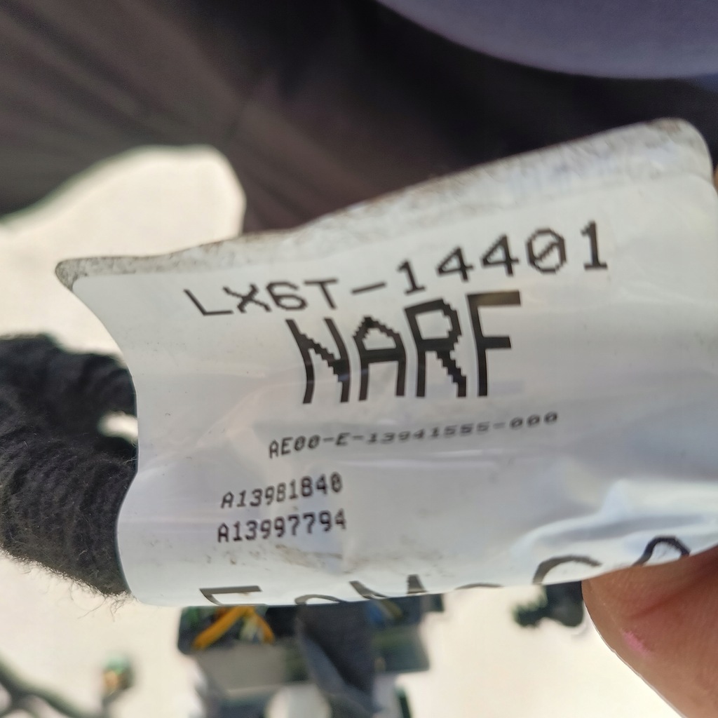 фото №13, Ford escape- джгут панелі приладової панелі usa lx6t-14401