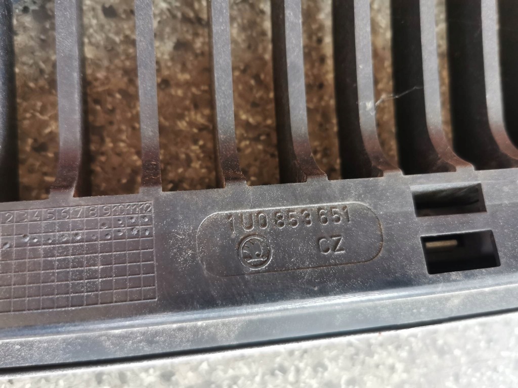 фото №6, Решітка радіатора решітка радіатора skoda octavia i 1u0853651